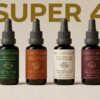 Bazooka Bars Super 4 Lions Mane Chaga Reishi Cordyceps Mushroom Tincture